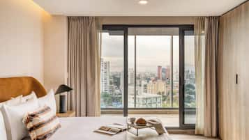 Apartamento, 2 habitaciones, balcón | Ropa de cama de alta calidad y decoración individual
