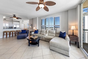 Condo, Multiple Beds (Beach Colony East 10A) | Living area