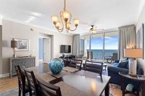 Condo, Multiple Beds (Indigo East 1604) | Living area | TV - Indigo East 1604 (Pensacola)