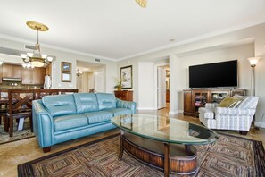 Condo, Multiple Beds (Indigo East 906) | Living area - Indigo East 906 (Pensacola)