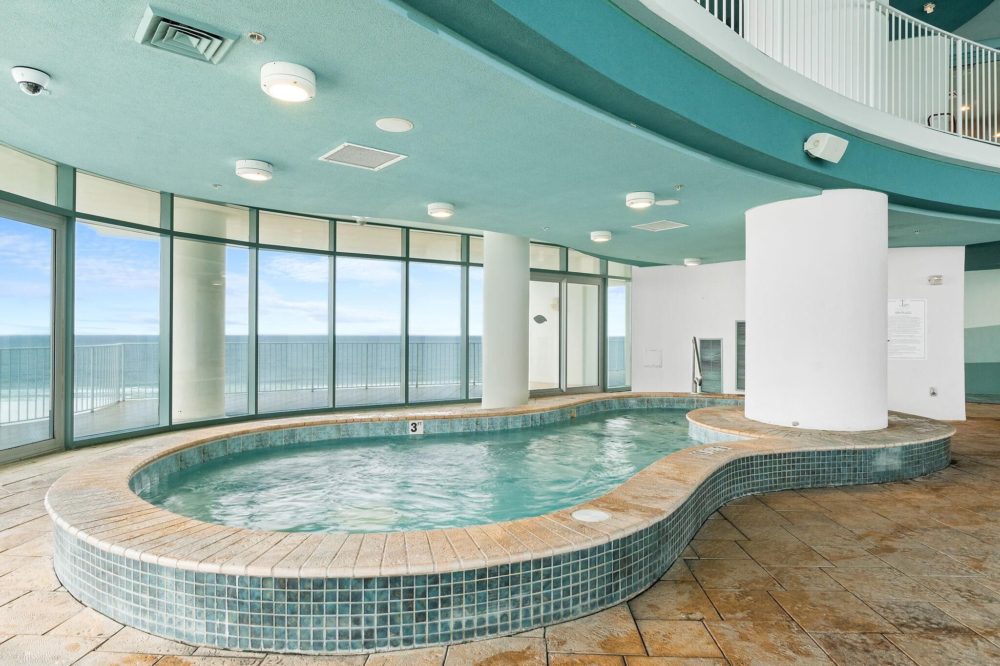 Condo, Plusieurs lits (Turquoise C601) | Piscine | Piscine intérieure, piscine extérieure