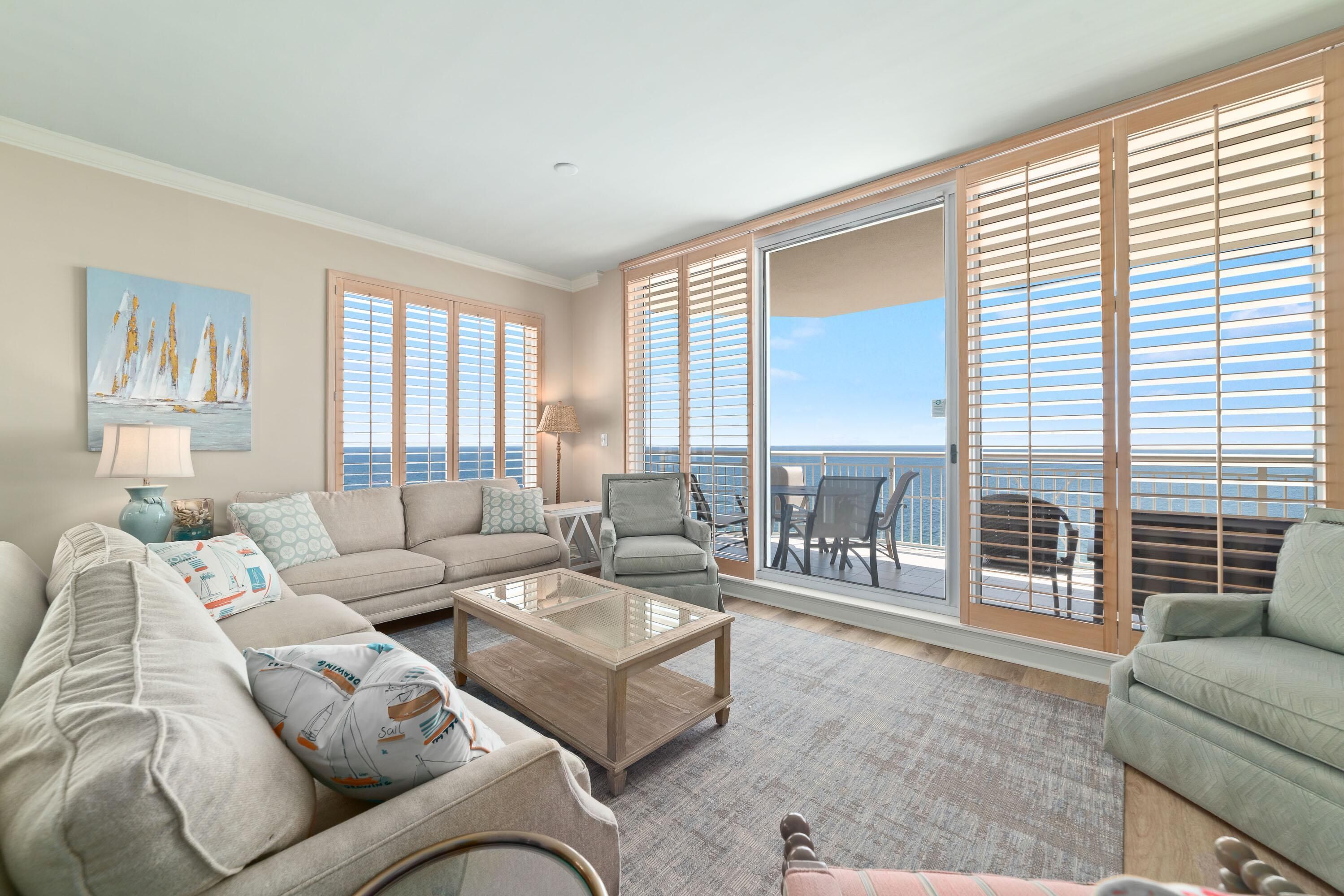 Condo, Multiple Beds (Indigo West 1601) | Living area | TV