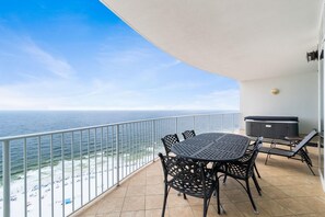 Condo, Multiple Beds (Turquoise D1703) | Outdoor dining - Turquoise D1703 (Orange Beach)