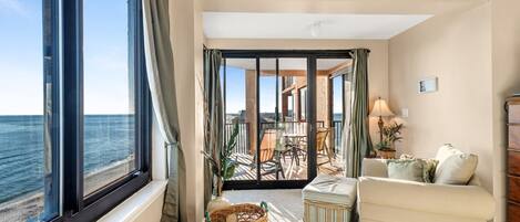 Appart'hôtel, plusieurs lits (Broadmoor 804) | Coin séjour