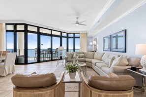 Condo, Multiple Beds (The Oasis at Orange Beach 2206 (Phoen) | Living area | TV - The Oasis at Orange Beach 2206 (Orange Beach)