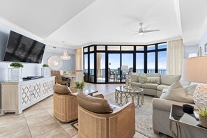 Condo, Multiple Beds (The Oasis at Orange Beach 2206 (Phoen) | Living area | TV - The Oasis at Orange Beach 2206 (Orange Beach)