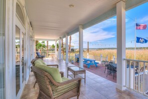 獨棟房屋, 多張床 (Reunion Beach House) | 露台/庭院