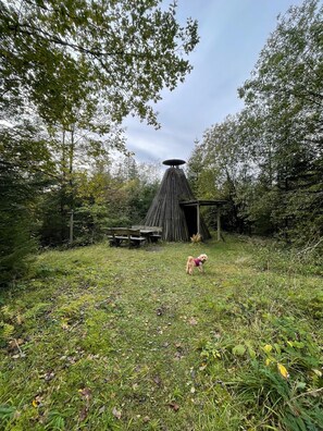 Outdoor dining - Cozy & modern 2-room appt. TOP LOCATED (next to the lakes & in midst of nature) (Goslar)