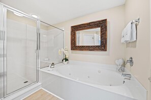 Condo, nhiều giường (Palacio 1603) | Phòng tắm | Đồ dùng nhà tắm miễn phí, dầu gội, giấy vệ sinh 