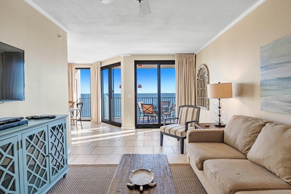 Condo, 1 King Bed (Phoenix X 1505) | Living area - Phoenix X 1505 (Orange Beach)