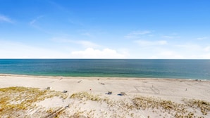 A wide sandy beach with a clear view of the ocean. - Perdido Towers West 906 (Pensacola)