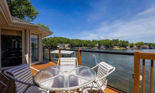 Fabulous lake view with dock on lake of the Ozarks!