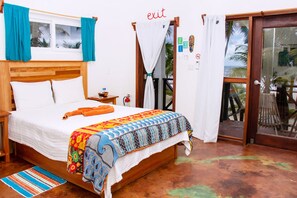 Superior Cabin, Beachfront | Free cribs/infant beds, bed sheets