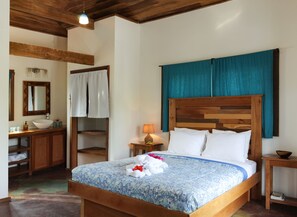 Studio, pemandangan laut (Upper - Level) | Seprai linen