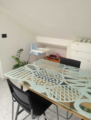 Leilighet, 1 soverom | Spiseområde