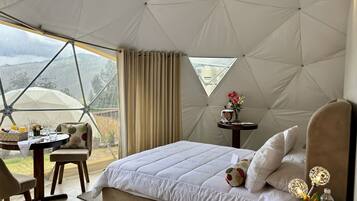 Deluxe Suite, 1 Queen Bed | 1 bedroom, hypo-allergenic bedding, individually decorated