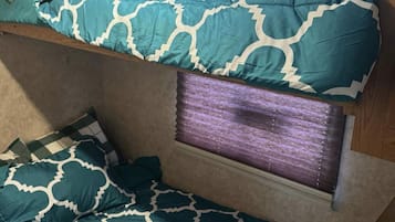 2 soverom og sengetøy