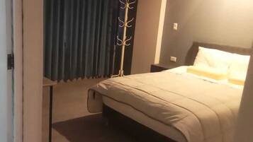 Desk, laptop workspace, soundproofing, iron/ironing board