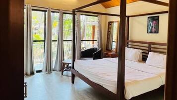Superior Room, Pool View | Individually furnished, desk, laptop workspace, free WiFi
