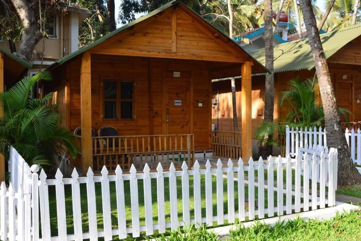 Premium cottage, 1 kingsize bed | 1 slaapkamer, individueel gemeubileerd, een bureau, een laptopwerkplek