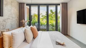 Biệt thự, 1 phòng ngủ | 1 phòng ngủ, bộ trải giường bằng vải cotton Ai Cập 