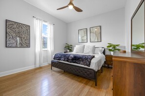 4 chambres, fer et planche Ă repasser, Wi-Fi, draps fournis