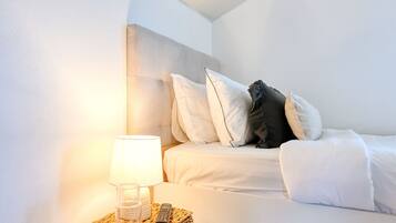 2 slaapkamers, een strijkplank/strijkijzer, gratis wifi, beddengoed