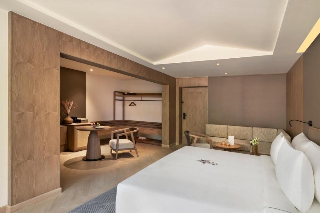 Premium bedding, down duvets, memory-foam beds, minibar