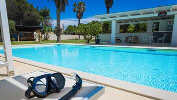 Seasonal outdoor pool