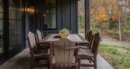 Among the Oaks: Newly built Luxury home with game room, wooded setting overlooking Seneca lake