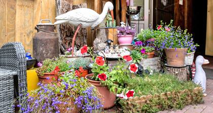 Ferienwohnung 'ole Bäckerie' mit gemeinsamer Terrasse, privatem Garten und WLAN