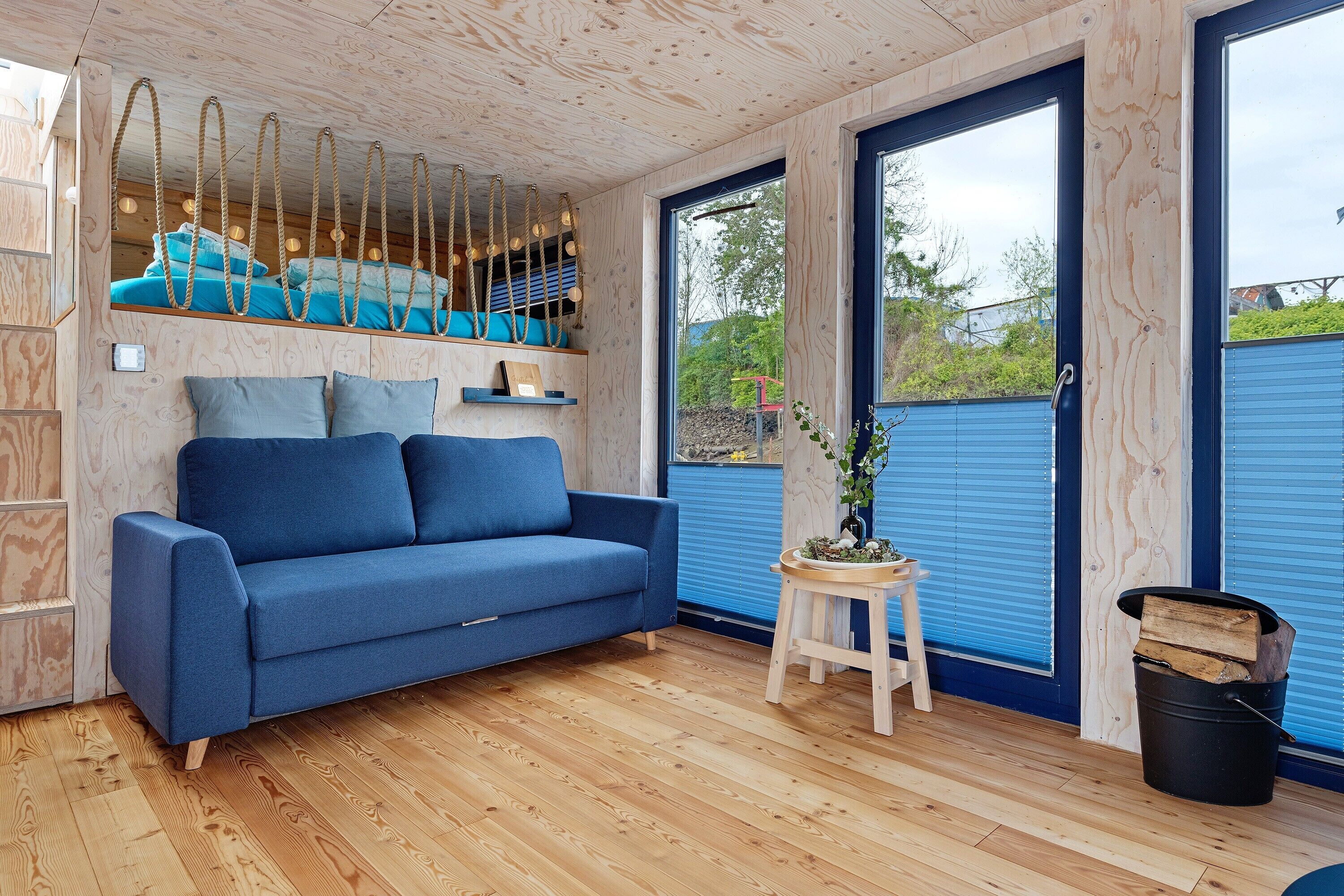 Casa De Vacaciones 'Hochwertiges Hausboot Ahoi, Kamin' Con Terraza Privada Y Wi-fi - Hamburgo