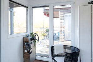 Fitness facility - Holiday Home 'Dein Hausboot Wilma In Hamburg' with Private Terrace and Wi-Fi (Hamburg)