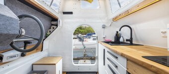 Barca 'Besonders Ausgebautes Rettungsboot' con Wi-Fi