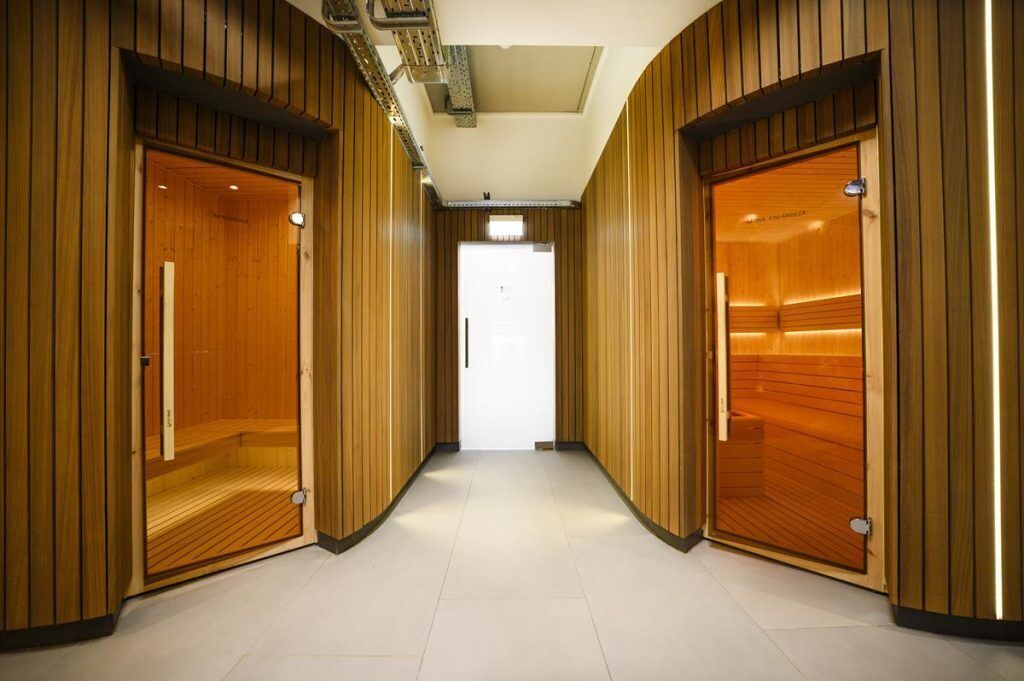 Sauna, massages