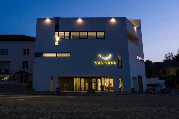 Fassade der Unterkunft