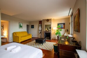 1 bedroom, desk, iron/ironing board, free WiFi - Terrasse SUR LA Tour Garçonnet - Appartement 65m² (Amboise)