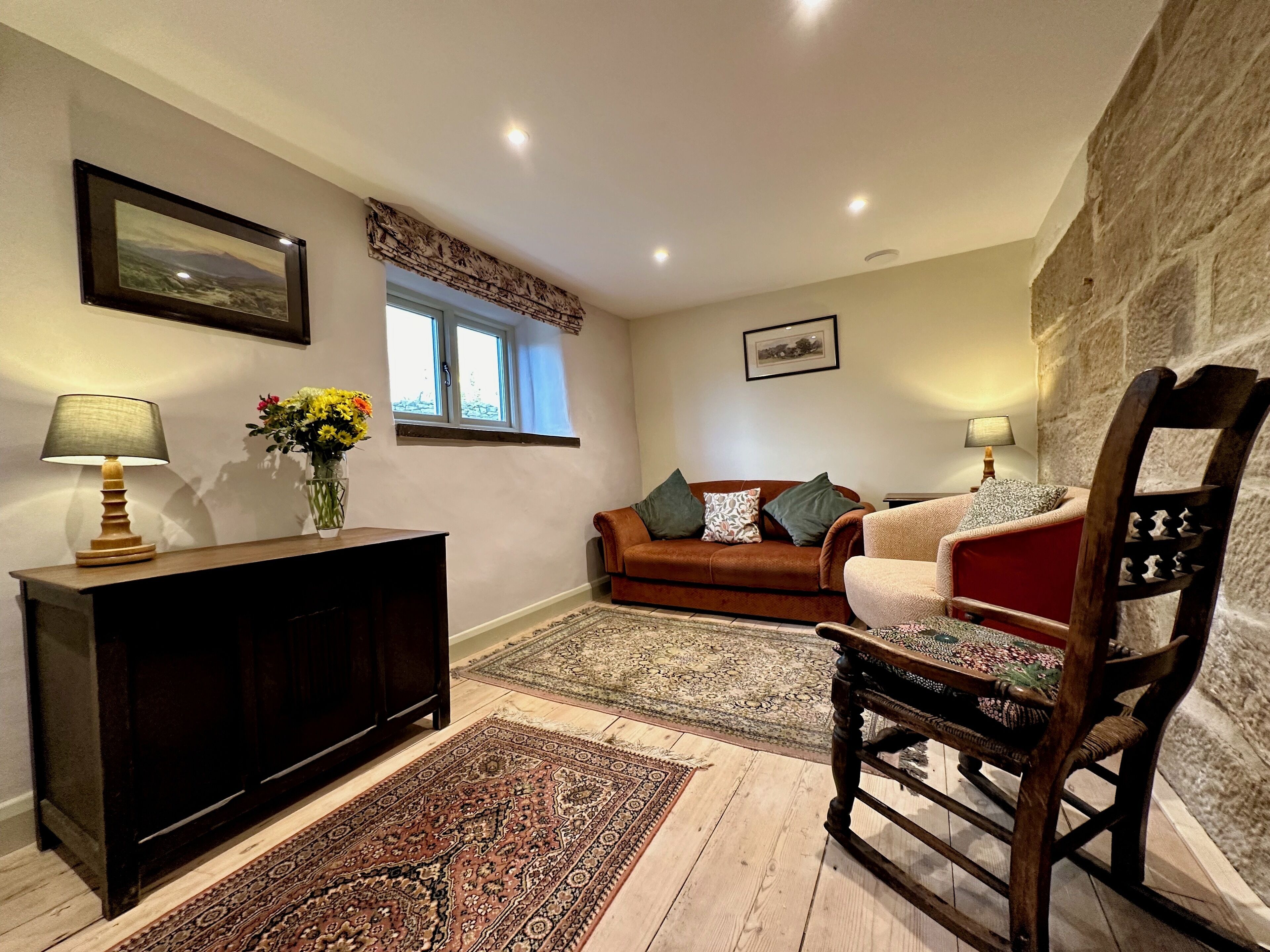 Cottage, 4 Bedrooms (The Farmhouse) | Living area | 32-inch TV with digital channels