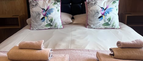 Ferienhaus, 2 Schlafzimmer | Hochwertige Bettwaren, Verdunkelungsvorhänge, kostenlose Babybetten