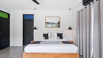 Biệt thự Cao cấp | 5 phòng ngủ, két bảo mật tại phòng, bàn, màn/rèm cản sáng