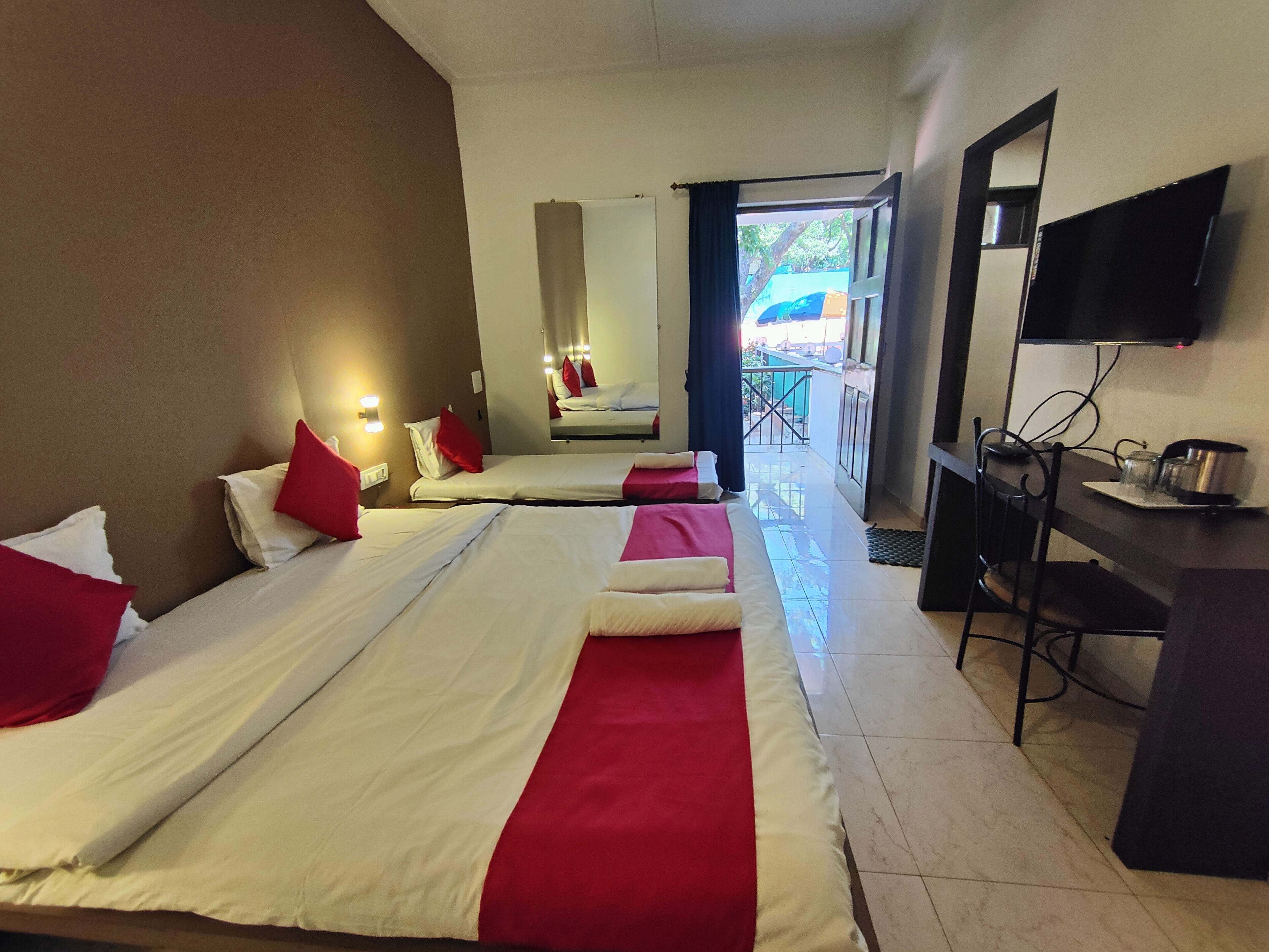 Camas plegables/adicionales, wifi gratis y ropa de cama 