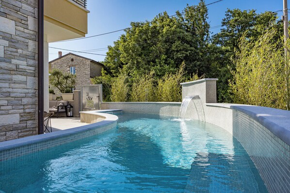 Seasonal outdoor pool