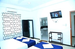 Deluxe Triple Room, Beach View | Bathroom | Slippers