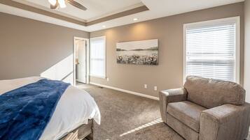 4 habitaciones, wifi gratis y ropa de cama