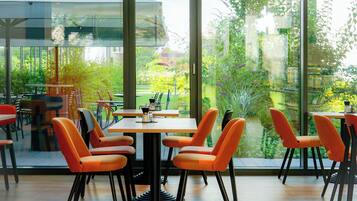 Daily self-serve breakfast (EUR 26.00 per person)