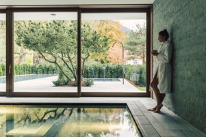 Indoor pool, 2 outdoor pools, open 6:30 AM to 10:00 PM, pool umbrellas