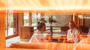 Behandlungsräume für Paare, Sauna, Dampfbad, Thermalbad/Mineralquelle