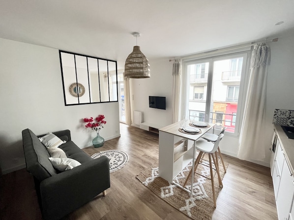 Living area - Studio Ibiza - Hyper Centre Lorient (Lorient)