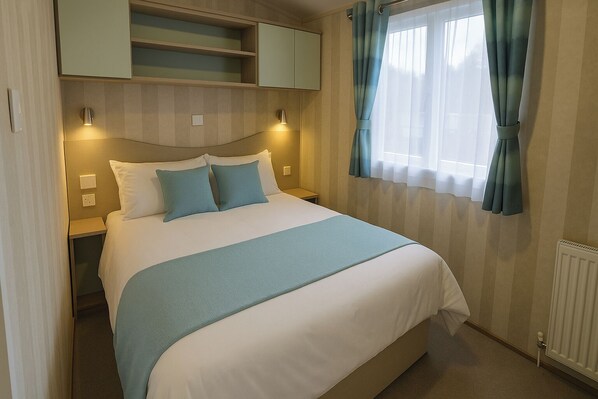 Ferienhütte | 3 Schlafzimmer, kostenloses WLAN, Bettwäsche