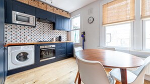 Basic Apartment | Private kitchen - Colourful Notting Hill Home (London)